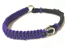 side pull hackamore  bitless attachment purple.... with black or brown chinstrap...all sizes.