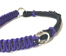 side pull hackamore  bitless attachment purple.... with black or brown chinstrap...all sizes.