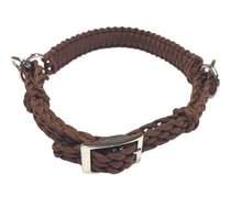 Side pull hackamore "with a whoa" bitless attachment....brown...all sizes