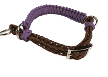 Side pull hackamore "with a whoa" bitless attachment.... black with  brown chinstrap...all sizes