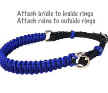 side pull hackamore  bitless attachment.... with black or brown chinstrap...all sizes