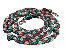 Barrel Reins, wide 1” reins with grip knots...You choose color and length