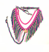 fringe breast collar.