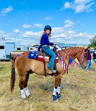 Patriotic fringe tack set…fringe breast collar and reins