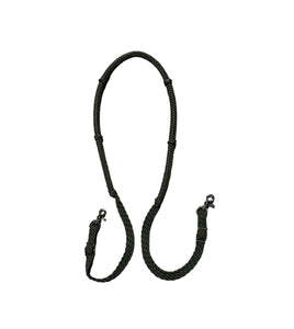 Stiff loop cable Barrel Reins with grip knots...You choose color and length