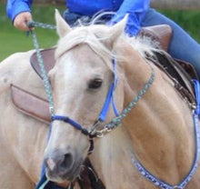 Knotted Sidepull bitless attachment…. You choose color of braid and  all sizes.