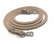 Rein… desert tan flat braided rein paracord