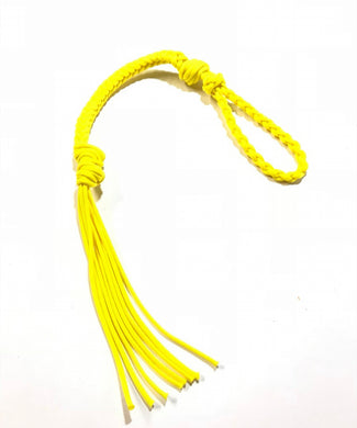 Crops, Riding Whip , quirt neon yellow