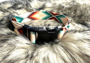 Aztec Nylon dog collar