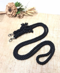 Black Cotton Reins