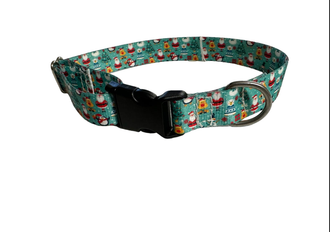 Sale L dog collar Santa clause