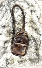 Bronze Leather small sling bag