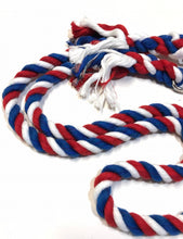 Red white and blue  Cotton Reins