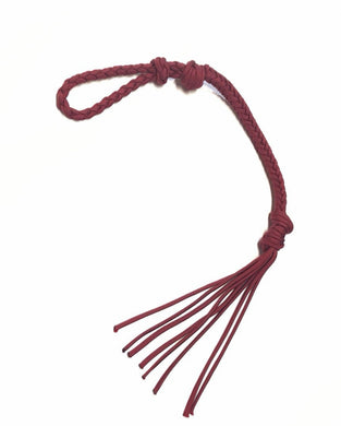 Crops, Riding Whip , quirt burgundy