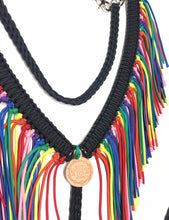 fringe breast collar with a wither strap