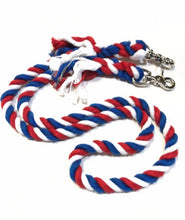 Red white and blue  Cotton Reins