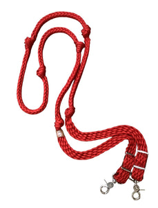 Red Barrel Reins, Round with grip knots