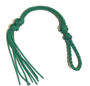 Crops, Riding Whip , quirt Kelly green