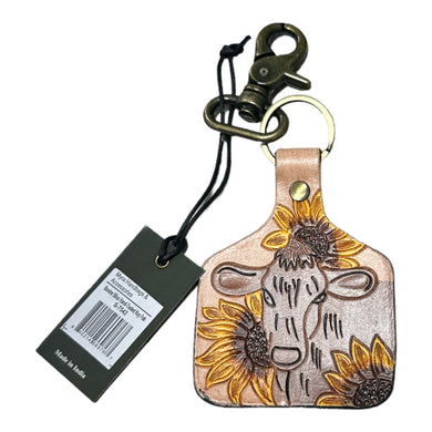 Myra hand  cow  key fob