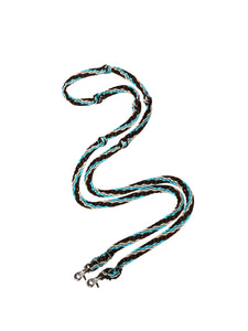Barrel Reins, flat braided with grip knots...You choose color and length