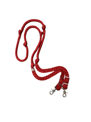 Red Barrel Reins, Round with grip knots