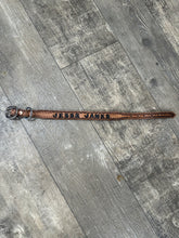 TBT Hand tooled personalized leather dog collar leather tooled