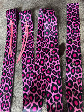 Cinch Strap Set pink cheetah