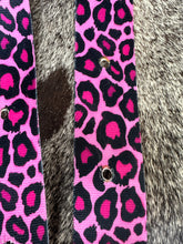 Cinch Strap Set pink cheetah