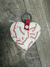 Baseball leather key fob TBT - Tiffanys Braided Tack LLC