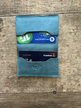 Cardholder unisex leather minimalist card wallet