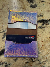 Cardholder unisex leather minimalist card wallet