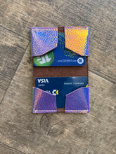 Cardholder unisex leather minimalist card wallet