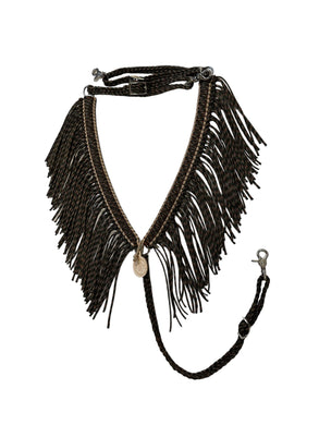 camo  fringe breast collar all sizes