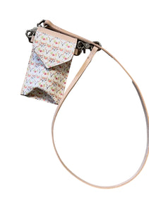Phone pouch cross body with card holder