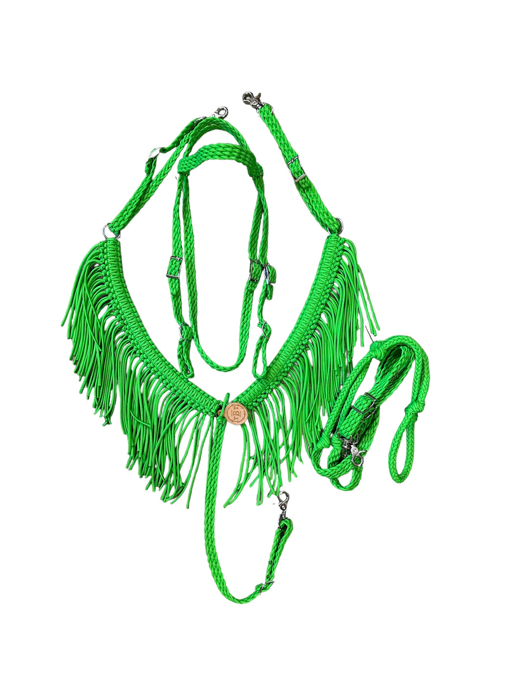 Neon green Tack set …. All sizes