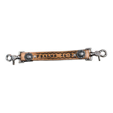 Personalized  goat or sheep halter hand hold in black with more lettering