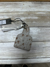 Myra hand  cow hide key fob