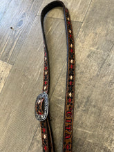 Personalized Four aces Hand painted and tooled  leather Headstall horse size