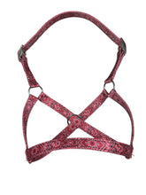 Nylon cow red bandana halter all sizes