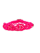 Macrame side pull hackamore bitless attachment, all sizes...choose up to 3 colors