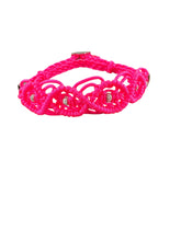 Macrame side pull hackamore bitless attachment, all sizes...choose up to 3 colors