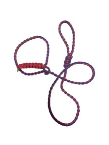 Small livestock adjustable halter and lead, sheep, alpaca, small cow with a handle