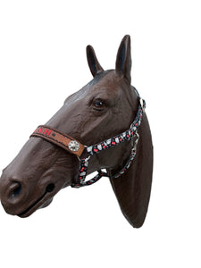 PERSONALIZED Vegas Gambler nylon horse halter
