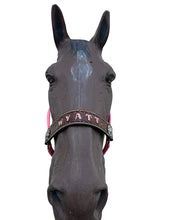 PERSONALIZED   nylon horse halter light pink