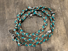 Barrel Reins, wide 1” reins with grip knots...You choose color and length