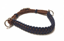 Dark Blue side pull hackamore  bitless attachment “with a whoa”...all sizes