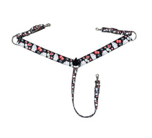 Vegas gambler  print  tack set breast collar nylon horse size