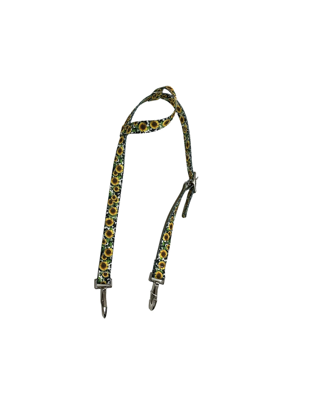 One Ear Headstall HALLOWEEN  with quick change clips horse size