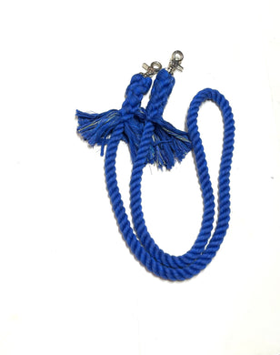 Sale pony reins 5’ blue cotton reins