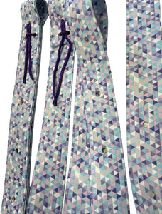 Pastel mosaic  cinch strap set